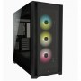 Corsair | RGB Computer Case | iCUE 5000X | Side window | Black | ATX | Power supply included No | ATX - 2